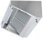Preview: Wandhaube mit Motor und Regler, 800 x 1100 x 450 mm